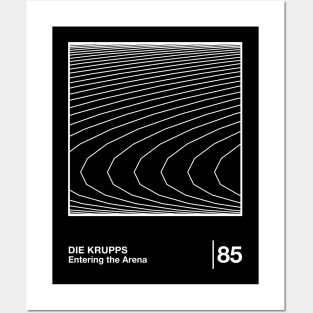 Die Krupps / Minimalist Graphic Fan Artwork Design Posters and Art